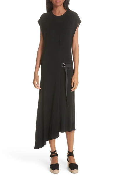 Shop Rag & Bone Ophelia Asymmetrical Dress In Black