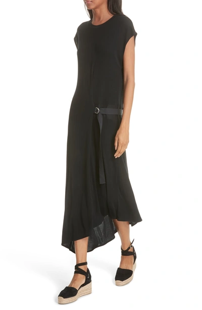 Shop Rag & Bone Ophelia Asymmetrical Dress In Black