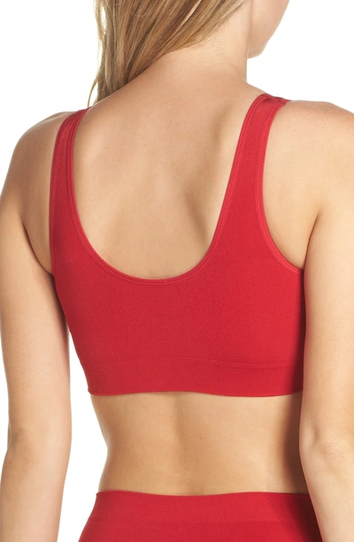 Shop Wacoal B Smooth Seamless Bralette In Jester Red