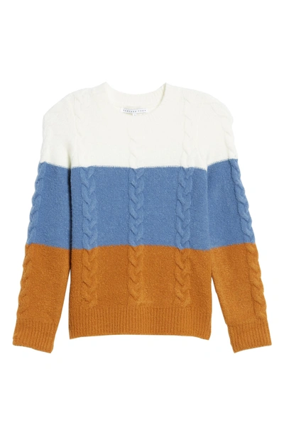 Shop Endless Rose Colorblock Sweater In Multi
