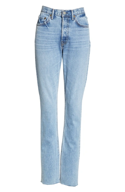 Shop Grlfrnd Addison Split Hem Boot Leg Jeans In Touch The Floor