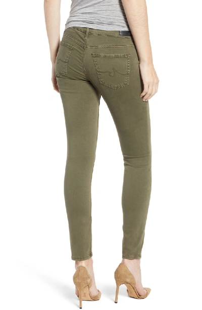 Shop Ag The Legging Ankle Jeans In Sulfur Dried Ave