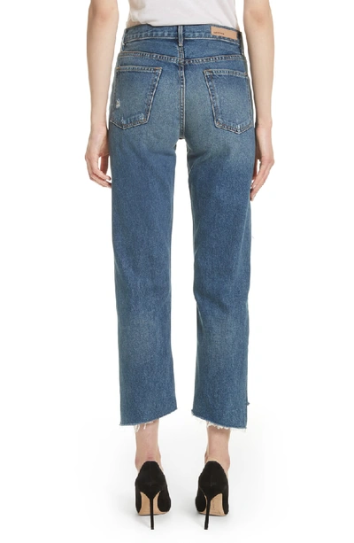 Shop Grlfrnd Helena Rigid High Waist Straight Jeans In Close To You