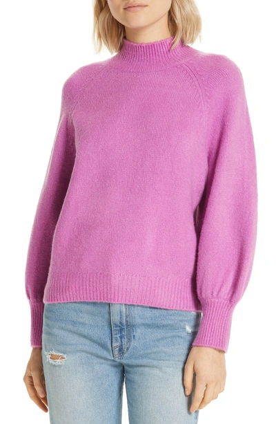 Shop Joie Jenlar Turtleneck Sweater In Orchid