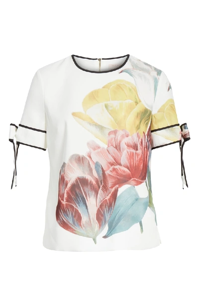 Shop Ted Baker Pollie Tranquility Top In White