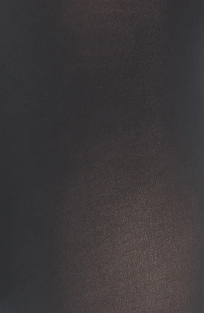 Shop Donna Karan Evolution Matte Jersey Tights In Black