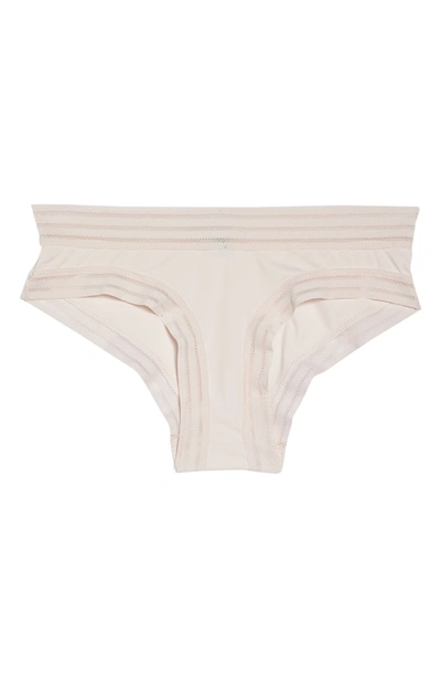 Shop Honeydew Intimates Micki Hipster Panties In Petal Pink