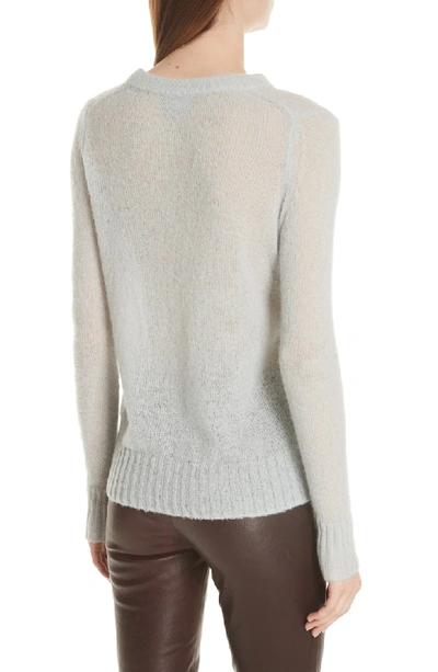 Shop Grey Jason Wu Wool Blend Sweater In Light Grey