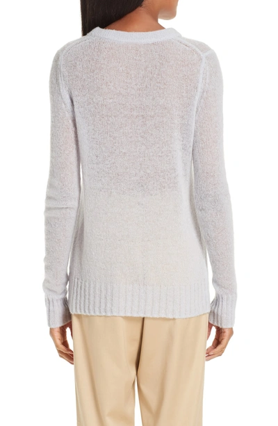 Shop Grey Jason Wu Wool Blend Sweater In Wisteria