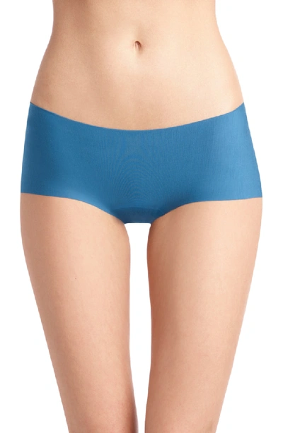 Shop Commando Butter Seamless Hipster Panties In Thai Blue