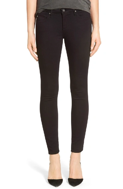 Ag Mid-rise Stretch Legging Ankle Jeans In Moonless