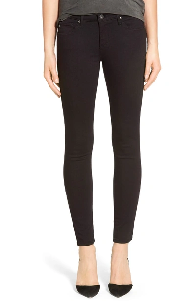 Shop Ag 'the Legging' Ankle Super Skinny Jeans In Super Black