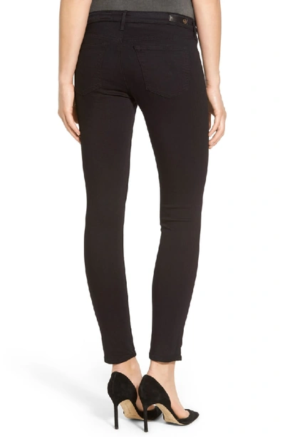 Shop Ag 'the Legging' Ankle Super Skinny Jeans In Super Black