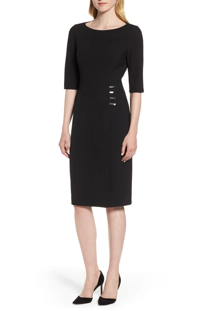 Disoma Sheath Dress In Black