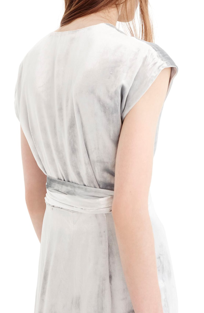 j crew collection velvet wrap dress