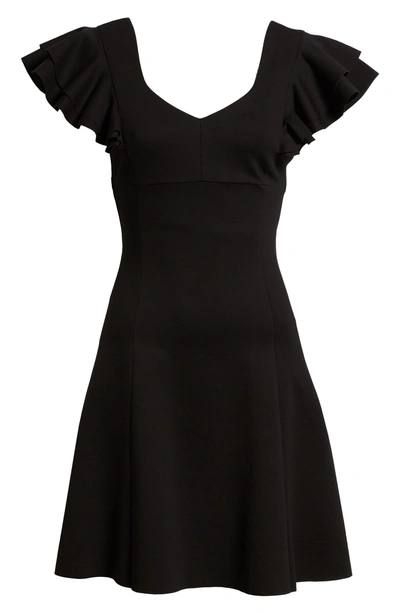 Shop Elliatt Sicily Fit & Flare Dress In Black