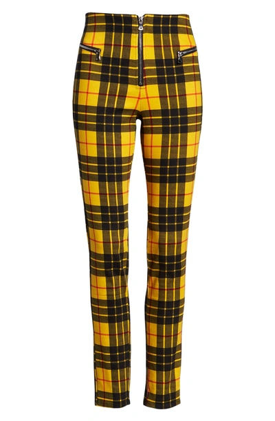 Shop Tiger Mist Pearl Pants In Yellow/ Black