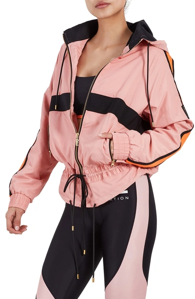 Shop P.e Nation P.e. Nation Slouchy Jacket In Salmon