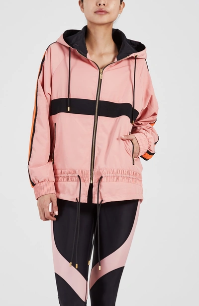 Shop P.e Nation P.e. Nation Slouchy Jacket In Salmon