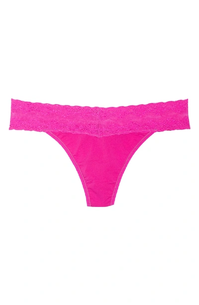 Shop Natori Bliss Perfection Thong In Honeysuckle