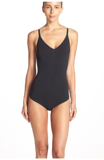 Shop Yummie By Heather Thomson Conner Convertible Bodysuit In Black