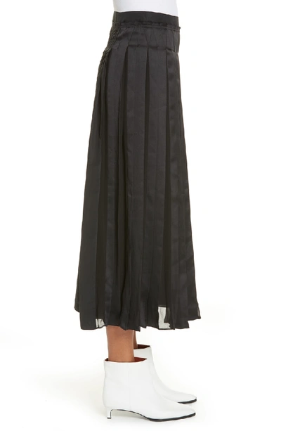 Shop 3.1 Phillip Lim / フィリップ リム Pleated Poplin Skirt In Black