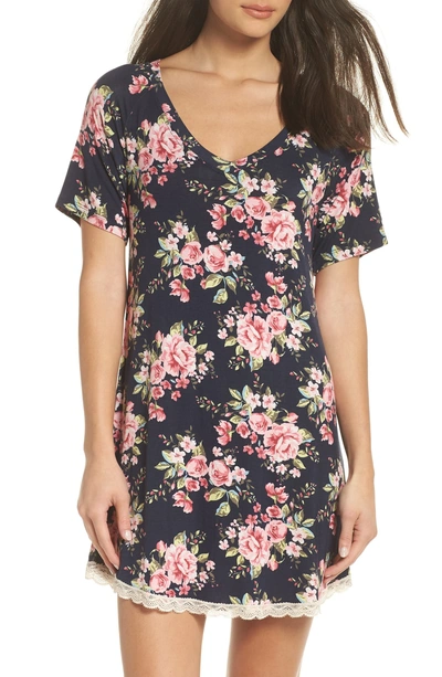 Shop Honeydew Intimates All American Sleep Shirt In Dynasty Floral