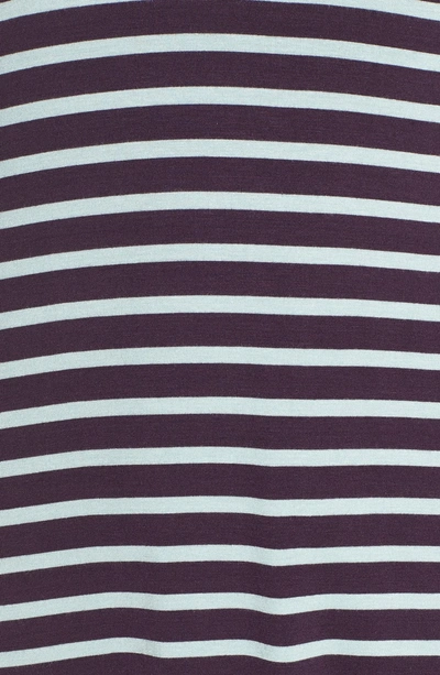 Shop Honeydew Intimates All American Sleep Shirt In Autumn Berry Stripe