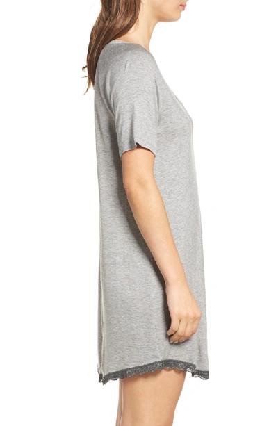 Shop Honeydew Intimates All American Sleep Shirt In Heather Grey