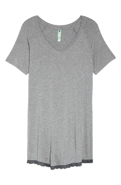 Shop Honeydew Intimates All American Sleep Shirt In Heather Grey