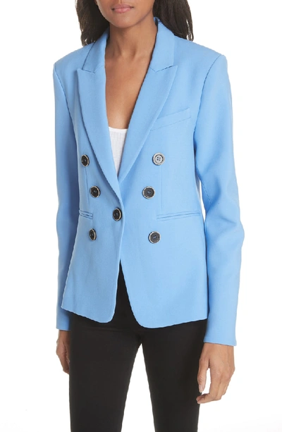 Shop Veronica Beard Colson Blazer In Blue