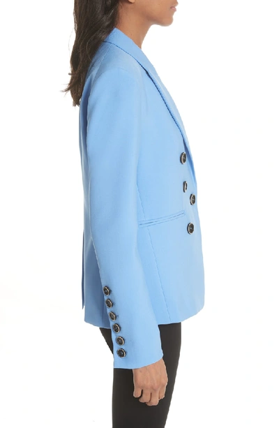 Shop Veronica Beard Colson Blazer In Blue