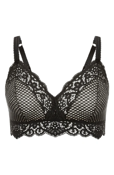 Shop City Chic Cordelia Underwire Bra In Black