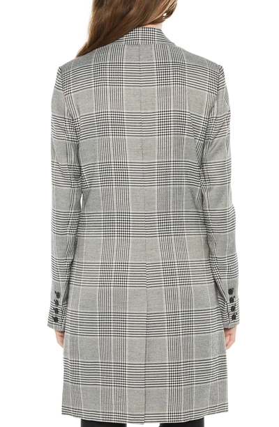 Bardot Plaid Coat In Monocheck