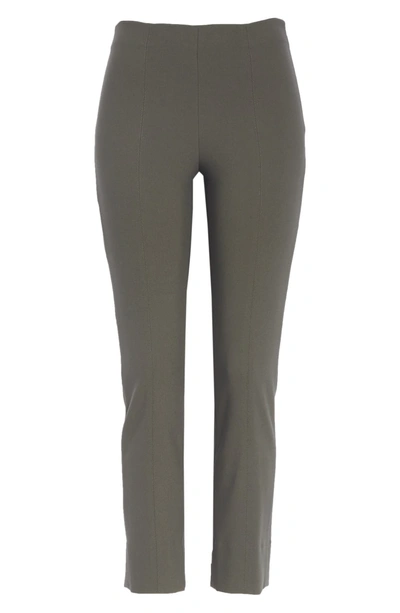 Shop Vince Stitched Seam Leggings In Deep Laurel