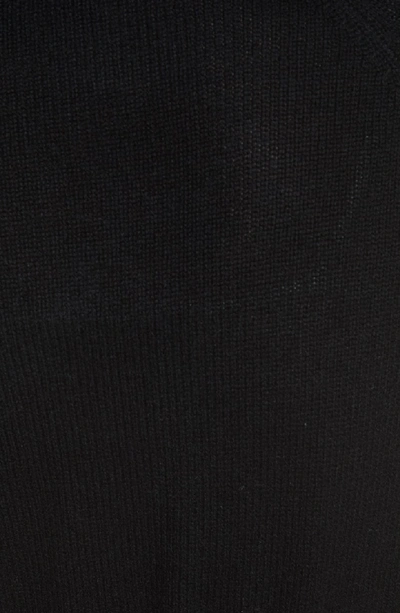 Shop Theory Malinka O Cashmere Tie Waist Cardigan In Black