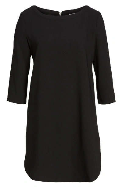 Shop Bb Dakota Jazlyn Crepe Shift Dress In Black