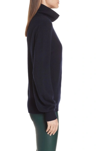 Vince Bishop Sleeve Cashmere Sweater In Coastal