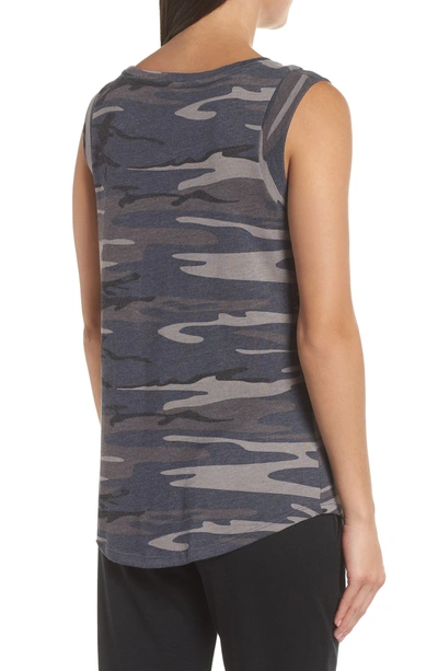 Shop Alternative Cap Sleeve Tank In Slate Camo