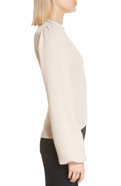 Shop Ulla Johnson Altair Alpaca & Silk Sweater In Cream