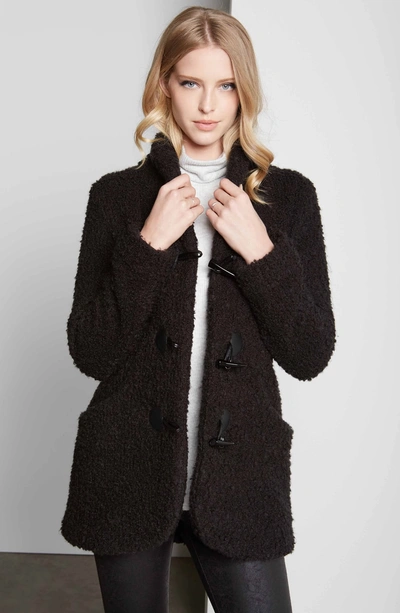 Karen Kane Toggle button Boucle Jacket In Black ModeSens