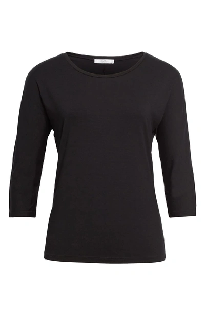 Shop Max Mara Circe Jersey Tee In Black