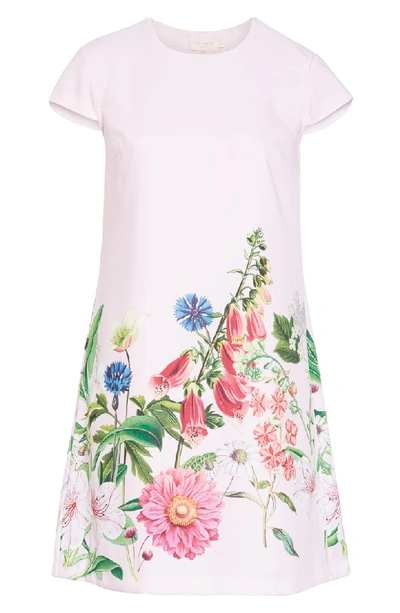 Shop Ted Baker Gemmma Swing Dress In Pink