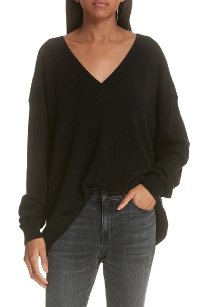 Shop Nili Lotan Merle Cashmere Sweater In Black