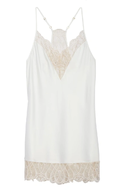 Shop Flora Nikrooz Gabby Chemise In Ivory