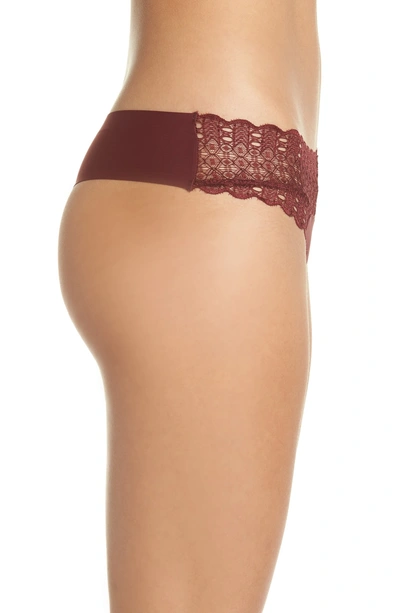 Shop Honeydew Intimates Skinz Lace Thong In Mc