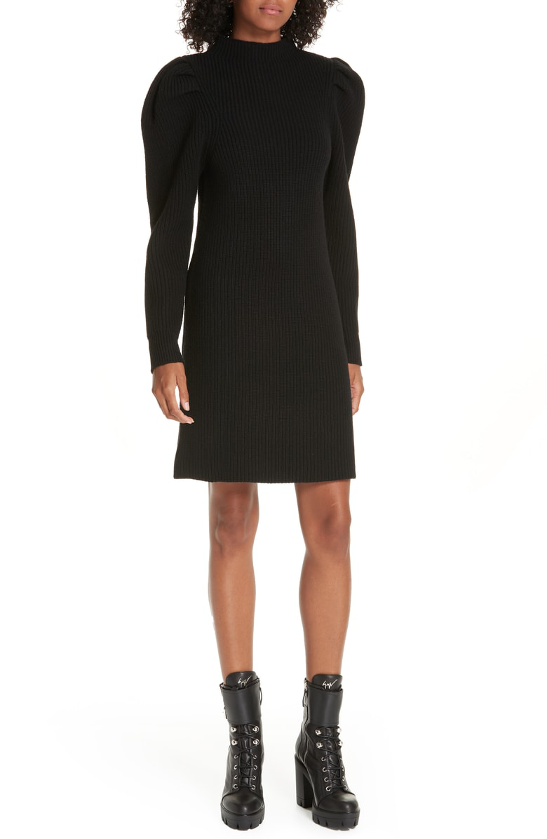 sandro sweater dress
