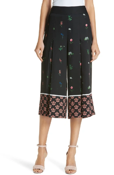 Shop Ted Baker Kaytii Culottes In Black