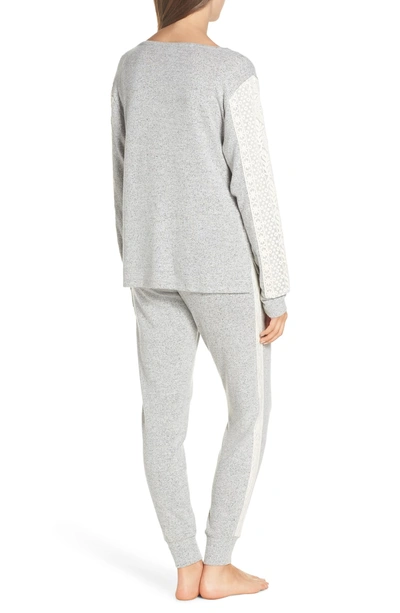 Shop Flora Nikrooz Harbor Pajamas In Heather Grey