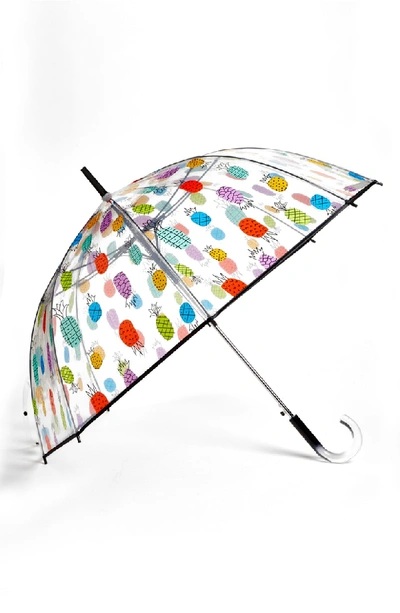 Shop Shedrain 'the Bubble' Auto Open Stick Umbrella - White In Nord Jucy